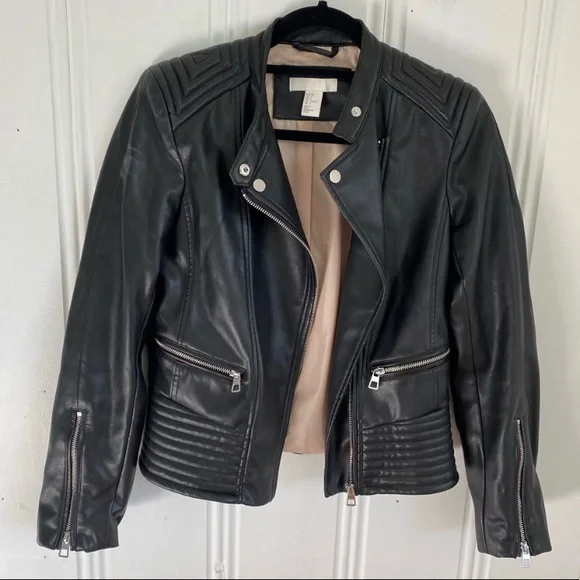 H&M faux leather jacket - Picture 1 of 2